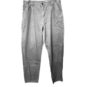 EDDIE BAUER STRAIGHT LEG HIGH-RISE JEANS, WOMENS, 16, MED-LIGHT GREY